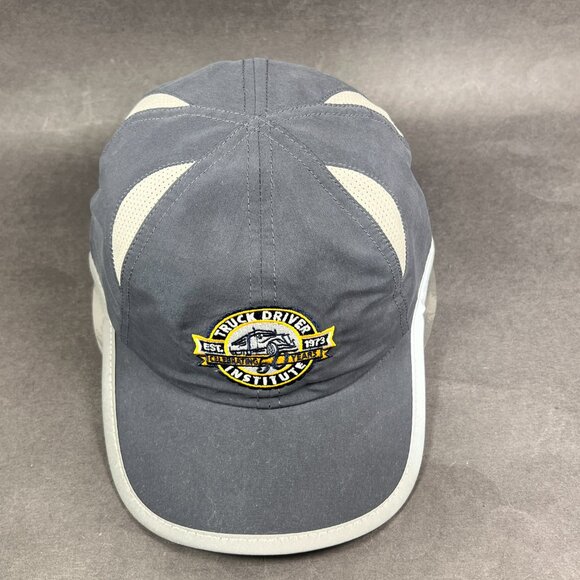 Truck Driver Institute Fl Strap Back Hat Cap Blue Advertising Trucker Logo Mens - Picture 7 of 13